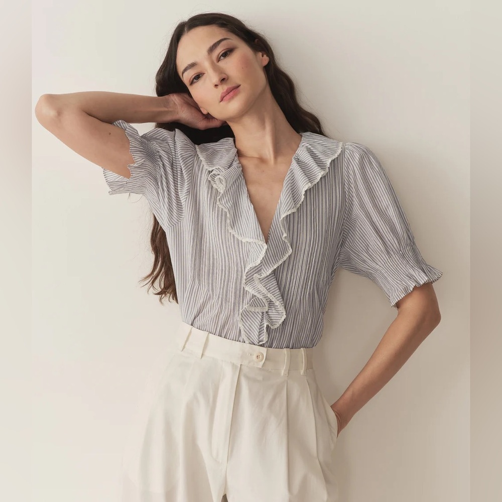 NWT Dôen Henri Top in Adelaide Stripe